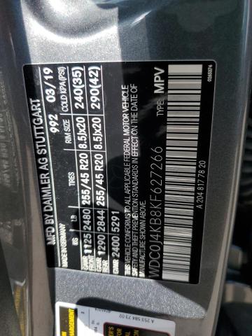 WDC0J4KB8KF627266 Mercedes-Benz Glc Coupe 300 4matic