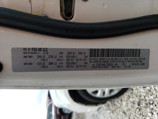 3C4PDCAB9JT385633 Dodge JOURNEY SE