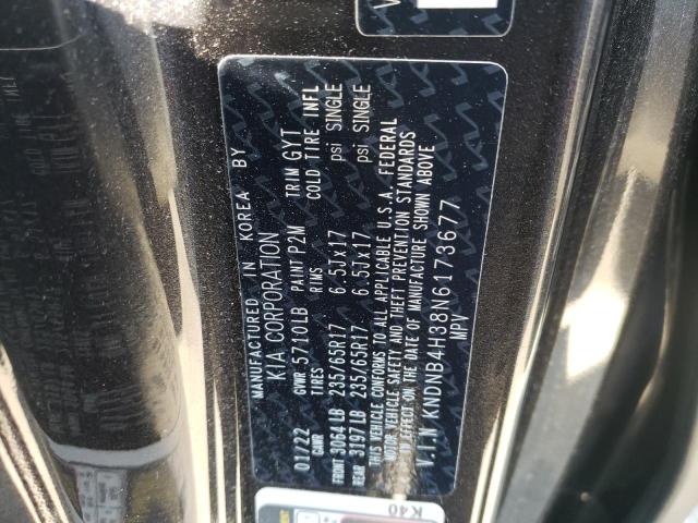 2022 KIA CARNIVAL L - KNDNB4H38N6173677