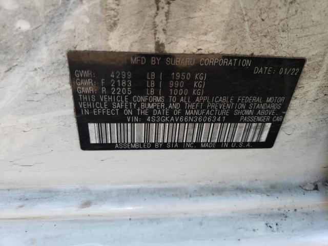 4S3GKAV66N3606341 Subaru Impreza Premium