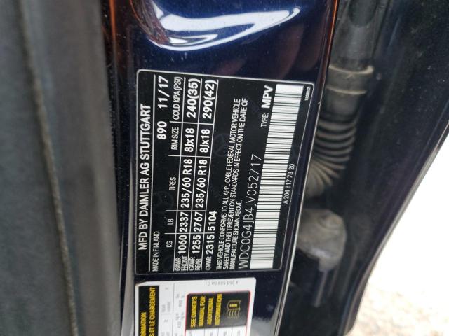 WDC0G4JB4JV052717 Mercedes-Benz GLC 300
