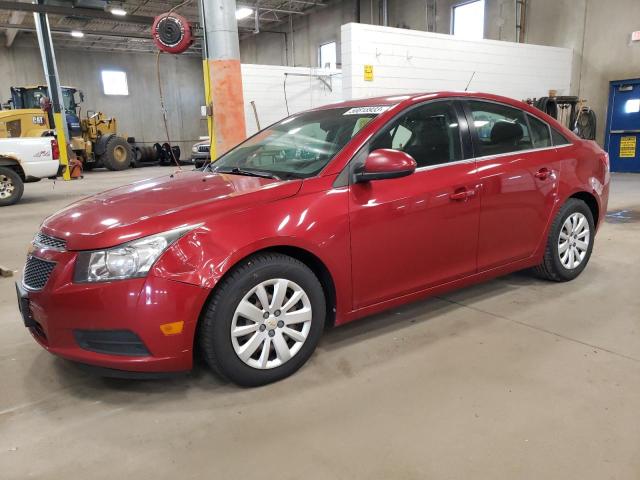 Salvage cars for sale from Copart Blaine, MN: 2011 Chevrolet Cruze LT