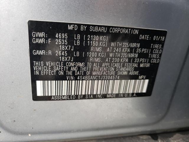 4S4BSANC1J3304574 Subaru Outback 2.5i Limited