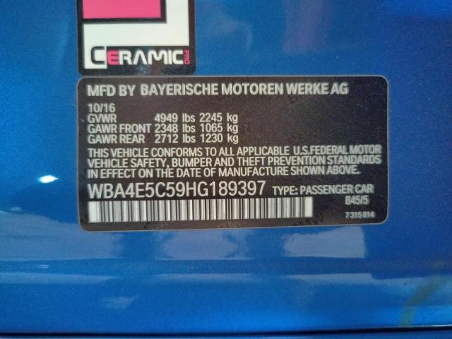 WBA4E5C59HG189397 BMW 440xi Gran Coupe
