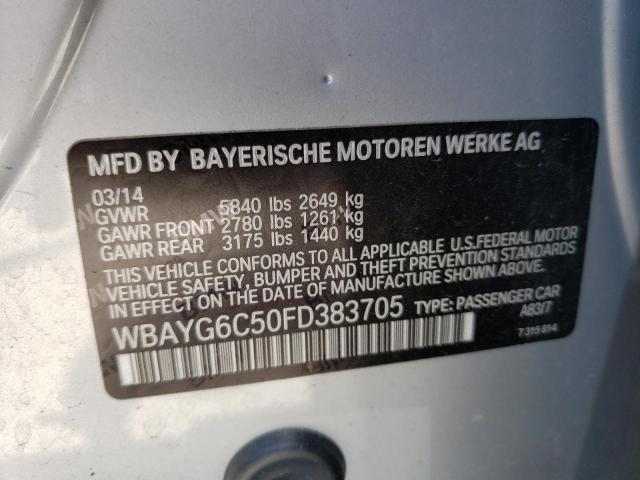 2015 BMW 740 LD XDR - WBAYG6C50FD383705