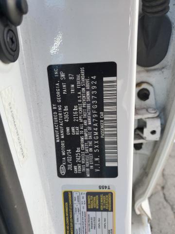 5XXGM4A79FG373924 KIA Optima Lx