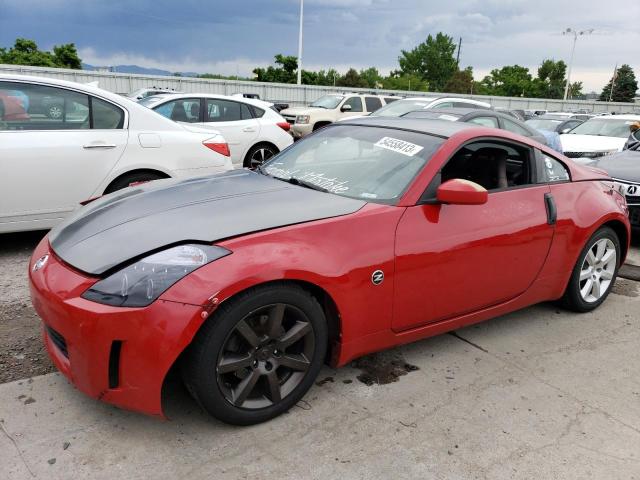 damaged 350z for sale