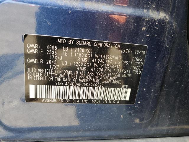 4S4BSAFC5K3246226 Subaru Outback 2.5i Premium