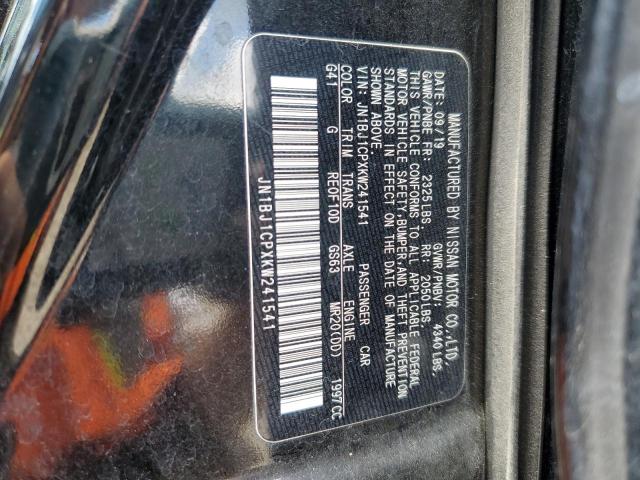 JN1BJ1CPXKW241541 Nissan Rogue Sport S