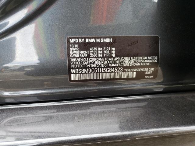 WBS8M9C51H5G84523 BMW M3