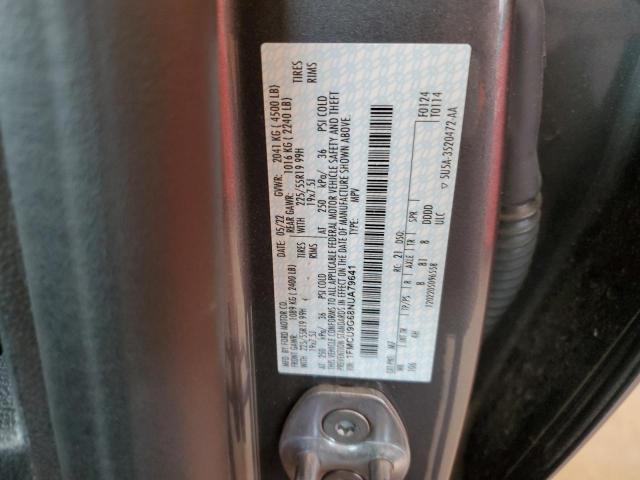 1FMCU9G68NUA79641 Ford ESCAPE SE