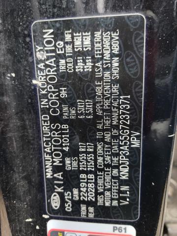 KNDJP3A55G7237371 KIA SOUL +
