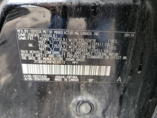 2T3DFREV8FW230513 Toyota Rav4 Limited
