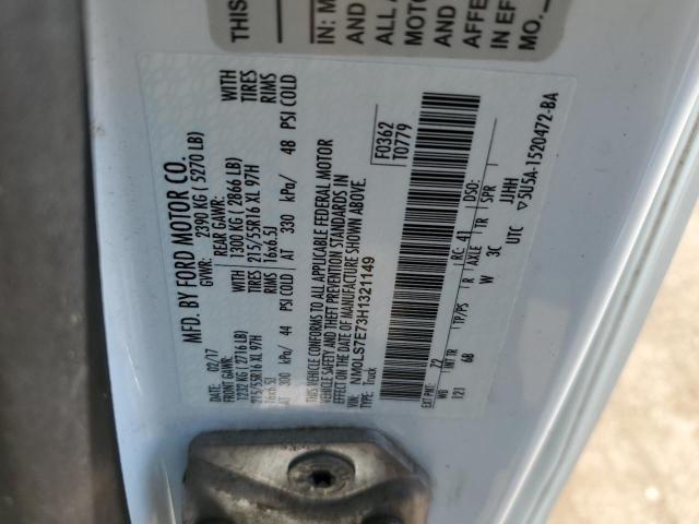 NM0LS7E73H1321149 FORD TRANSIT 2017