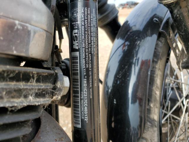 2012 HARLEY-DAVIDSON XL1200 NIG 1HD1CZ317CC403172