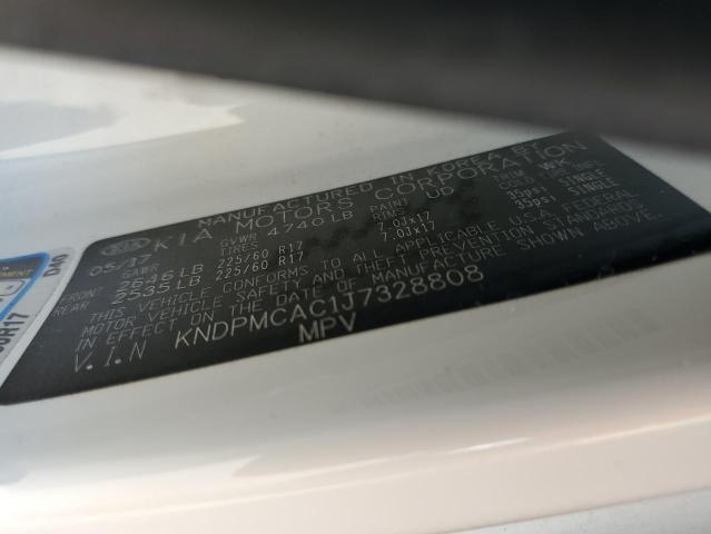 KNDPMCAC1J7328808 KIA Sportage Lx