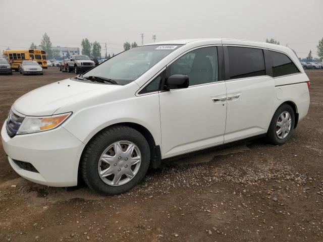 Salvage cars for sale at Rocky View County, AB auction: 2013 Honda Odyssey EX