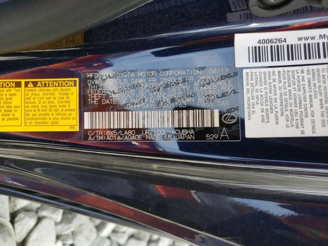 2018 LEXUS LC 500 JTHHP5AY6JA001163