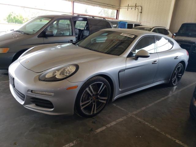 Salvage cars for sale at Van Nuys, CA auction: 2014 Porsche Panamera 2