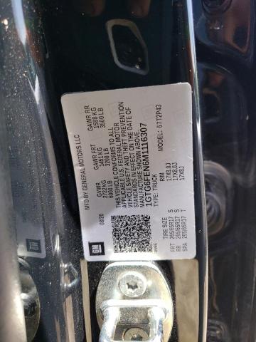 2021 GMC CANYON AT4 1GTG6FEN6M1116307