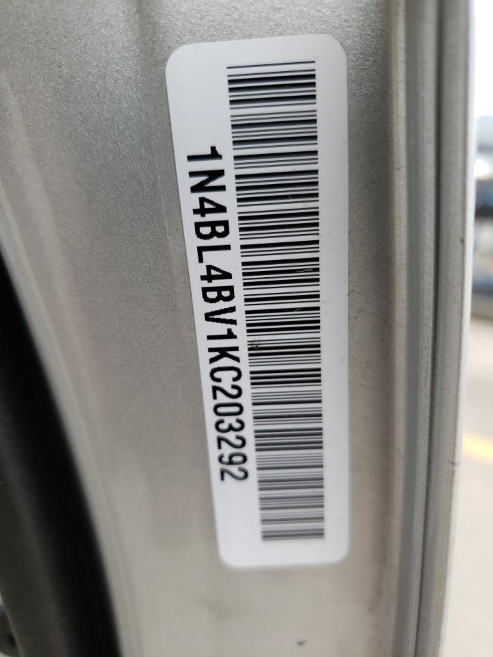 1N4BL4BV0KC110179 NISSAN ALTIMA 2019