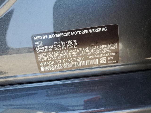 2018 BMW 340 XI - WBA8B7C5XJA576801