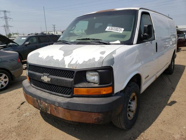 Salvage cars for sale from Copart Elgin, IL: 2006 Chevrolet Express G2500