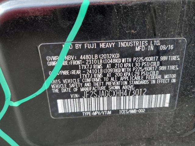 JF2SJAGCXHH473012 Subaru Forester 2.5i Premium
