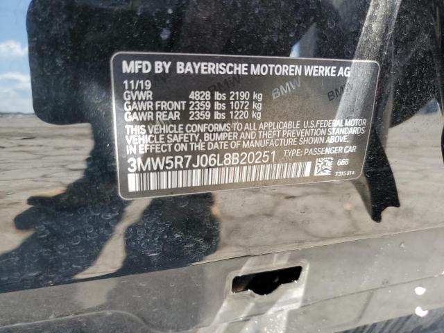 2020 BMW 330XI - 3MW5R7J06L8B20251