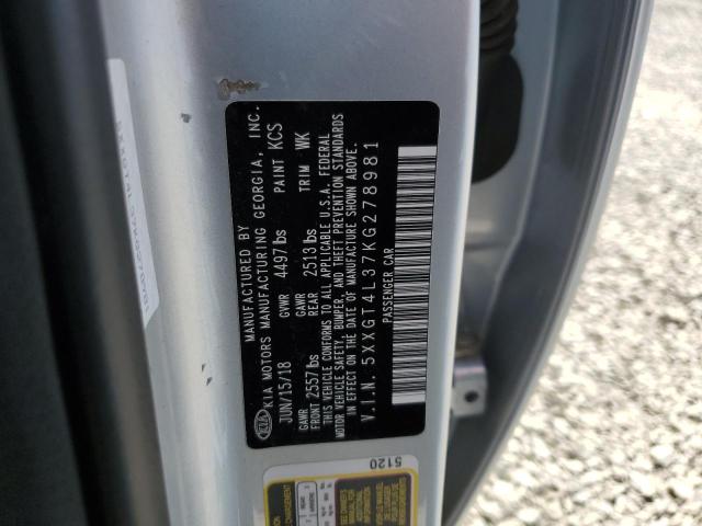 5XXGT4L37KG278981 KIA Optima Lx