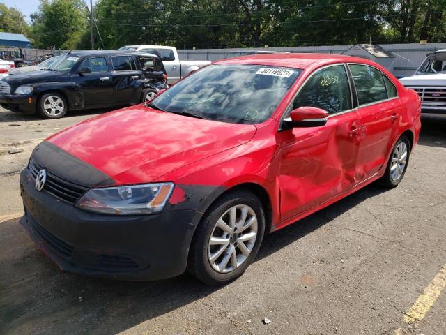 Volkswagen salvage cars for sale: 2012 Volkswagen Jetta SE