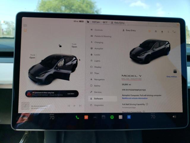 5YJYGDEF6MF267329 Tesla Model Y