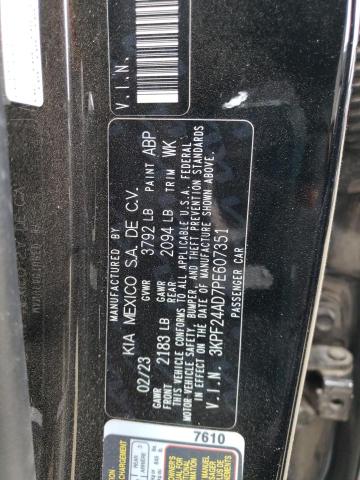 3KPF24AD7PE607351 KIA FORTE LX