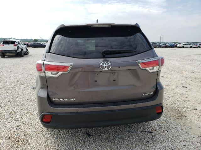 VIN 5TDYKRFH1ES019739 2014 Toyota Highlander, Limited no.6