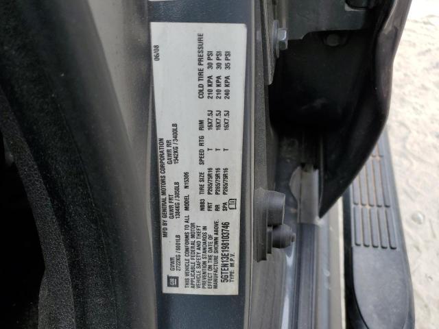 2009 Hummer H3 VIN: 5GTEN13E198103746 Lot: 54919694