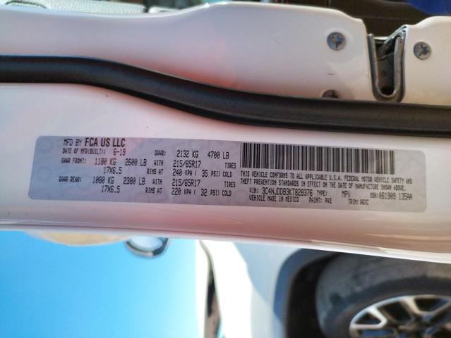 3C4NJDDB3KT828376 Jeep Compass Trailhawk