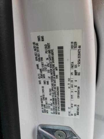 1FMCU0GX5FUB82585 Ford ESCAPE SE