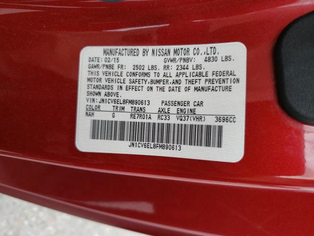 2015 INFINITI Q60 JOURNE - JN1CV6EL8FM890613