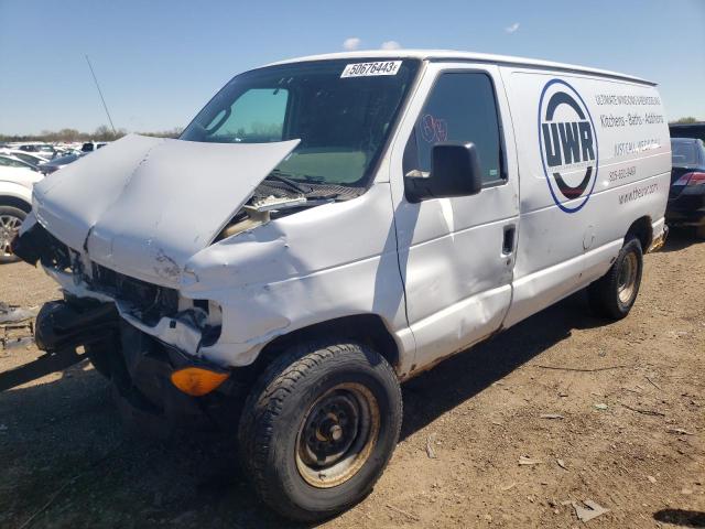 Salvage cars for sale from Copart Elgin, IL: 2006 Ford Econoline E250 Van