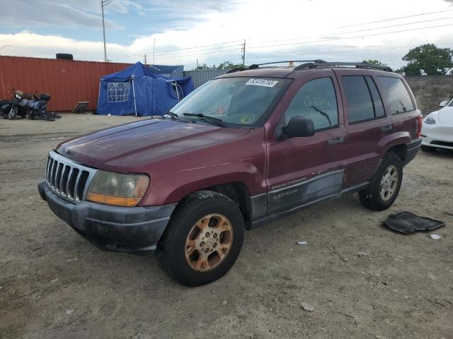 Salvage cars for sale from Copart Homestead, FL: 2001 Jeep Grand Cherokee Laredo