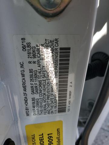 2019 ACURA TLX TECHNO - 19UUB2F65KA002182