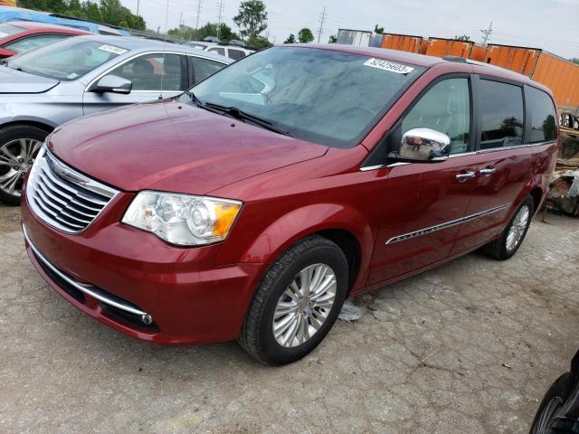 Chrysler Town & Country Limited PL salvage cars for sale: 2015 Chrysler Town & Country Limited Platinum