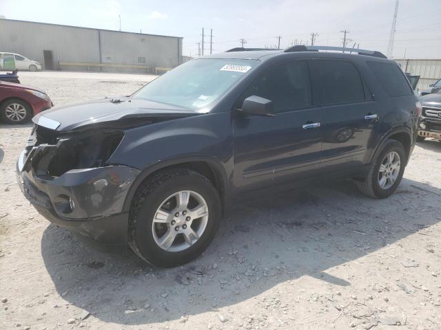 Salvage cars for sale from Copart Haslet, TX: 2012 GMC Acadia SLE
