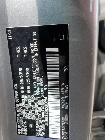 2022 LEXUS NX 350 JTJHGCEZ2N5000354