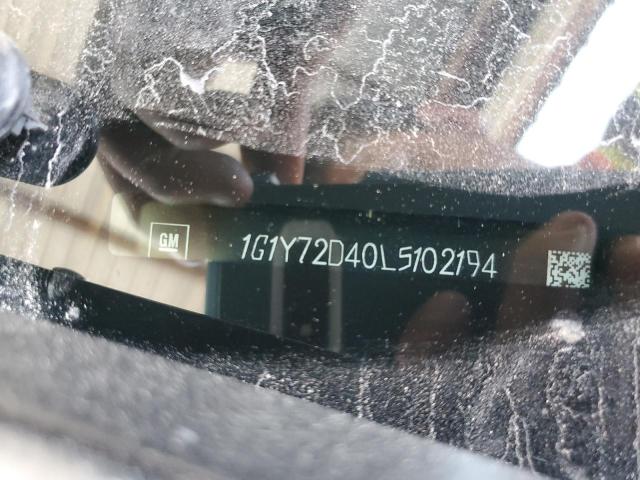 2020 CHEVROLET CORVETTE S - 1G1Y72D40L5102194