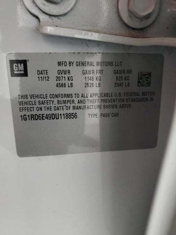 VIN 1G1RD6E49DU118856 2013 Chevrolet Volt no.12