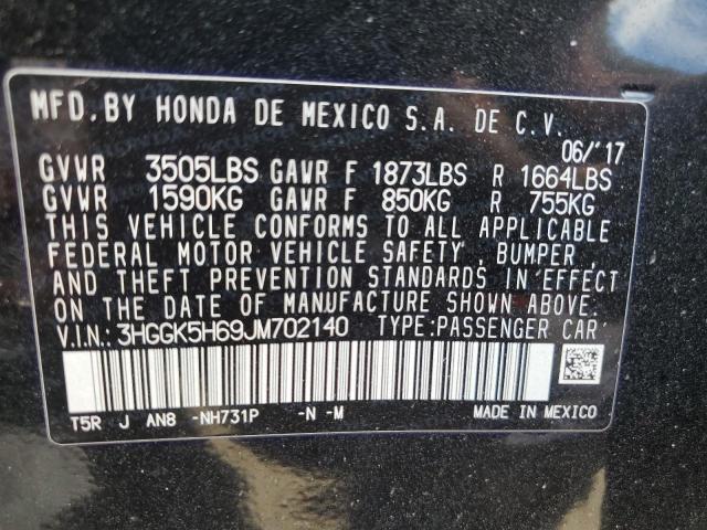 2018 HONDA FIT SPORT - 3HGGK5H69JM702140