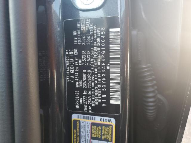 5XYK33AF4PG106458 KIA Sportage Ex
