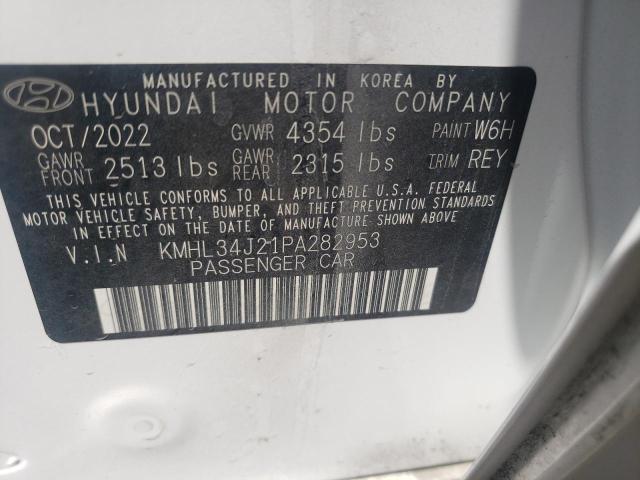 KMHL34J21PA282953 Hyundai Sonata Limited