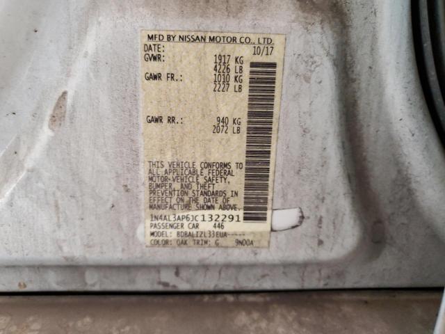 1N4AL3AP6JC132291 Nissan ALTIMA 2.5